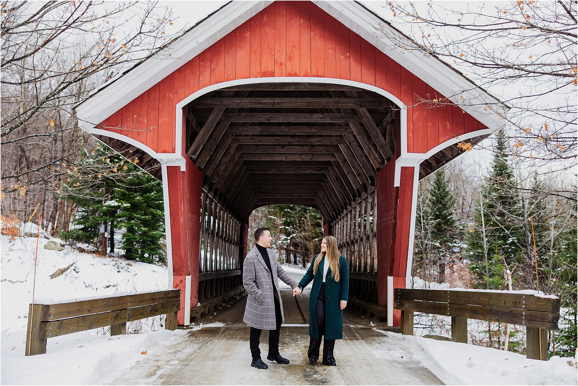 snowboarding engagement session