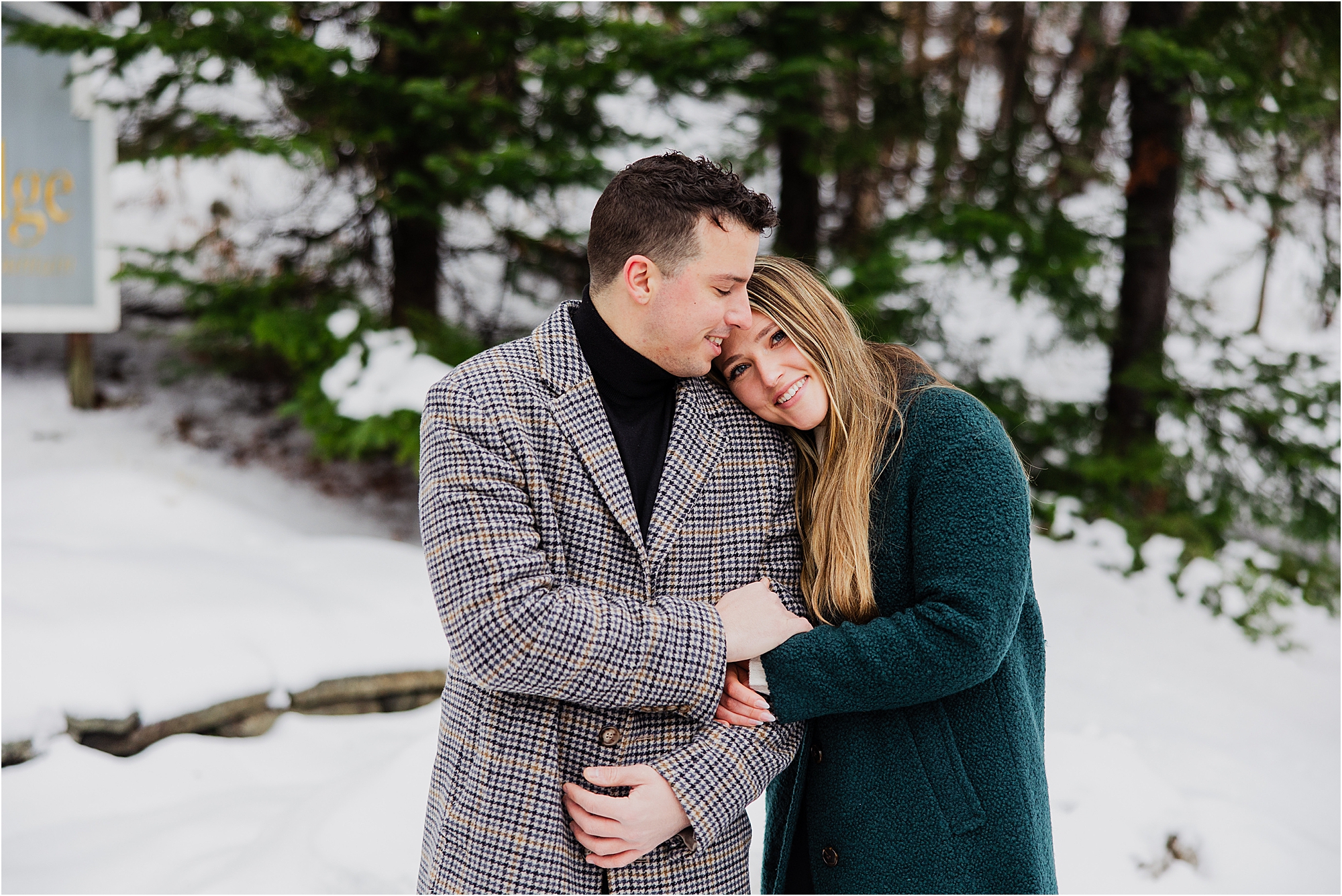 snowboarding engagement session