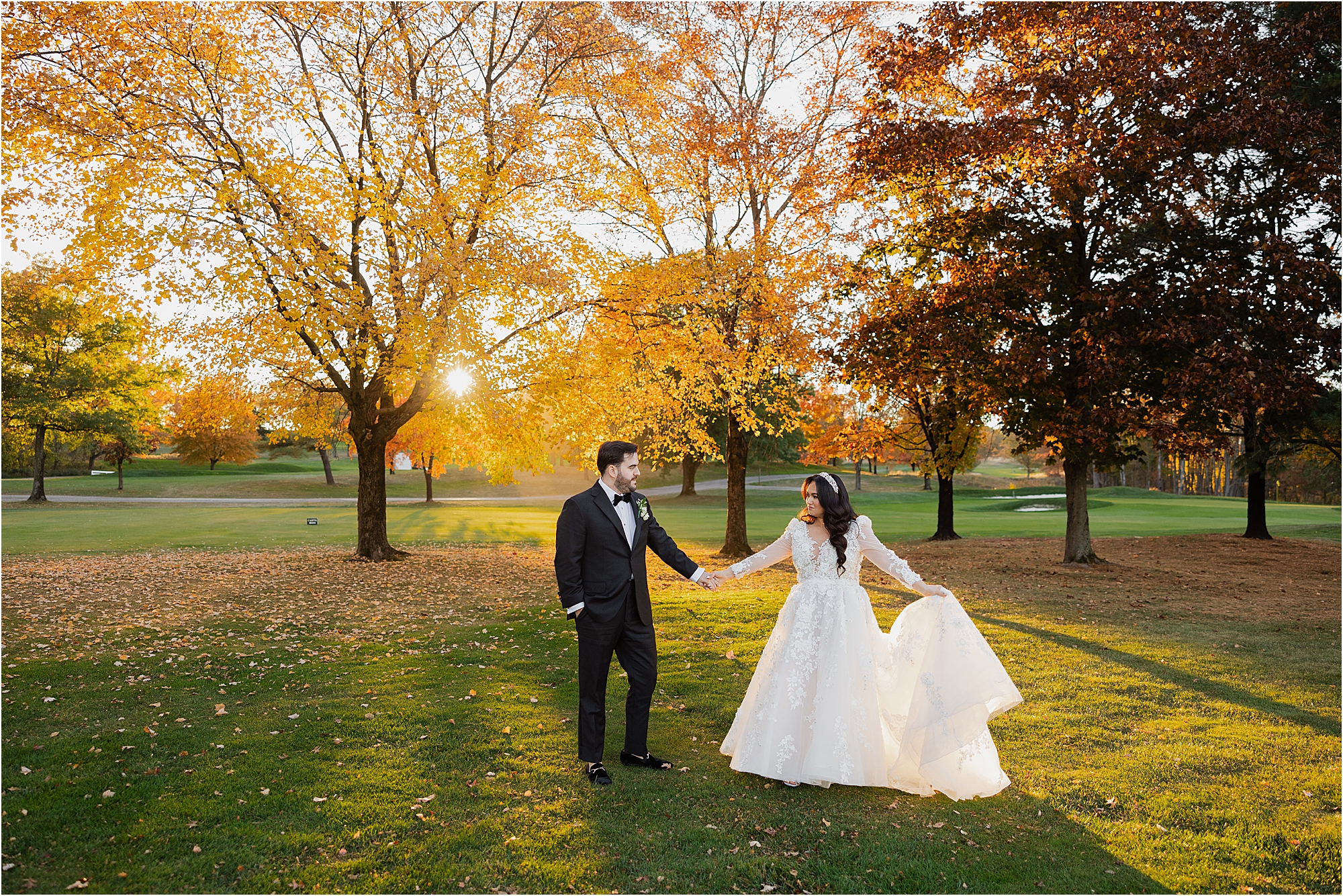 fiddler's elbow fall wedding