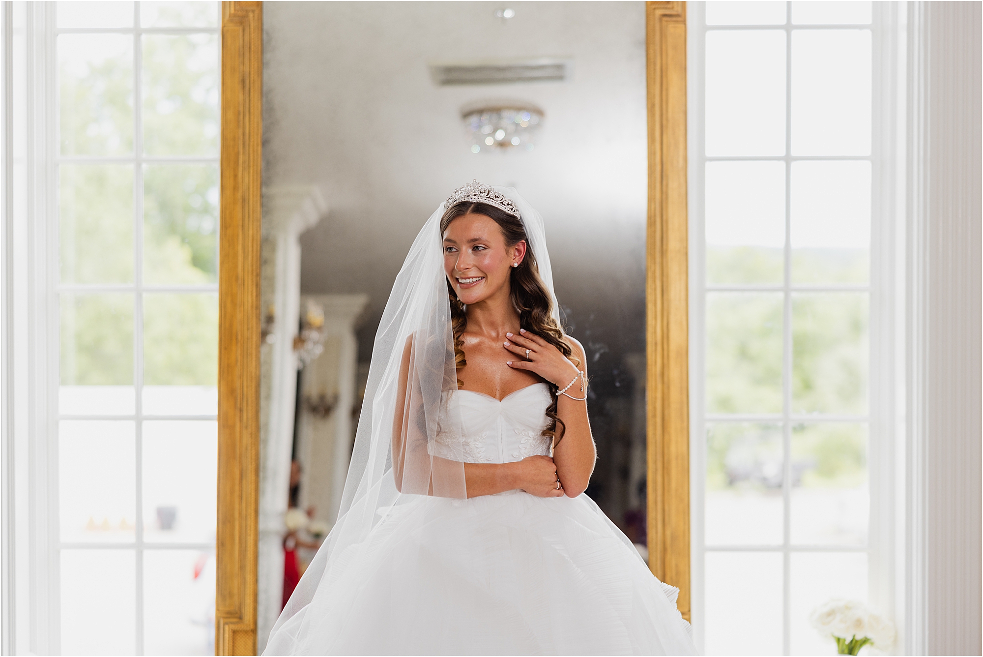 Summer wedding at Trump National Golf Club Bedminster photographed by Peach Photography