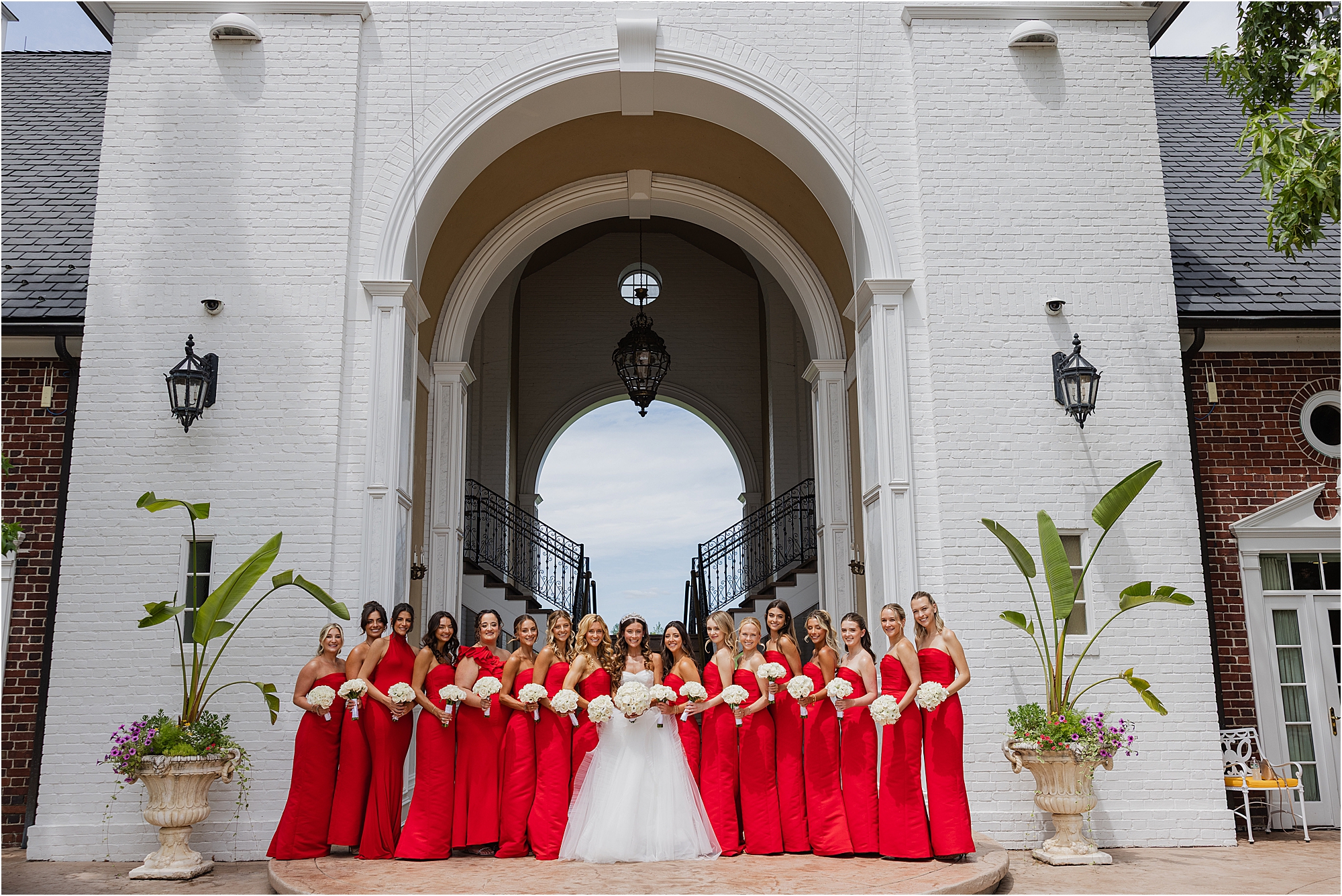 Summer wedding at Trump National Golf Club Bedminster photographed by Peach Photography