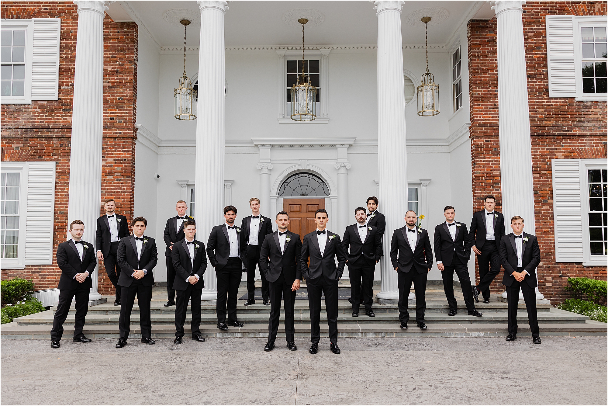 Summer wedding at Trump National Golf Club Bedminster photographed by Peach Photography