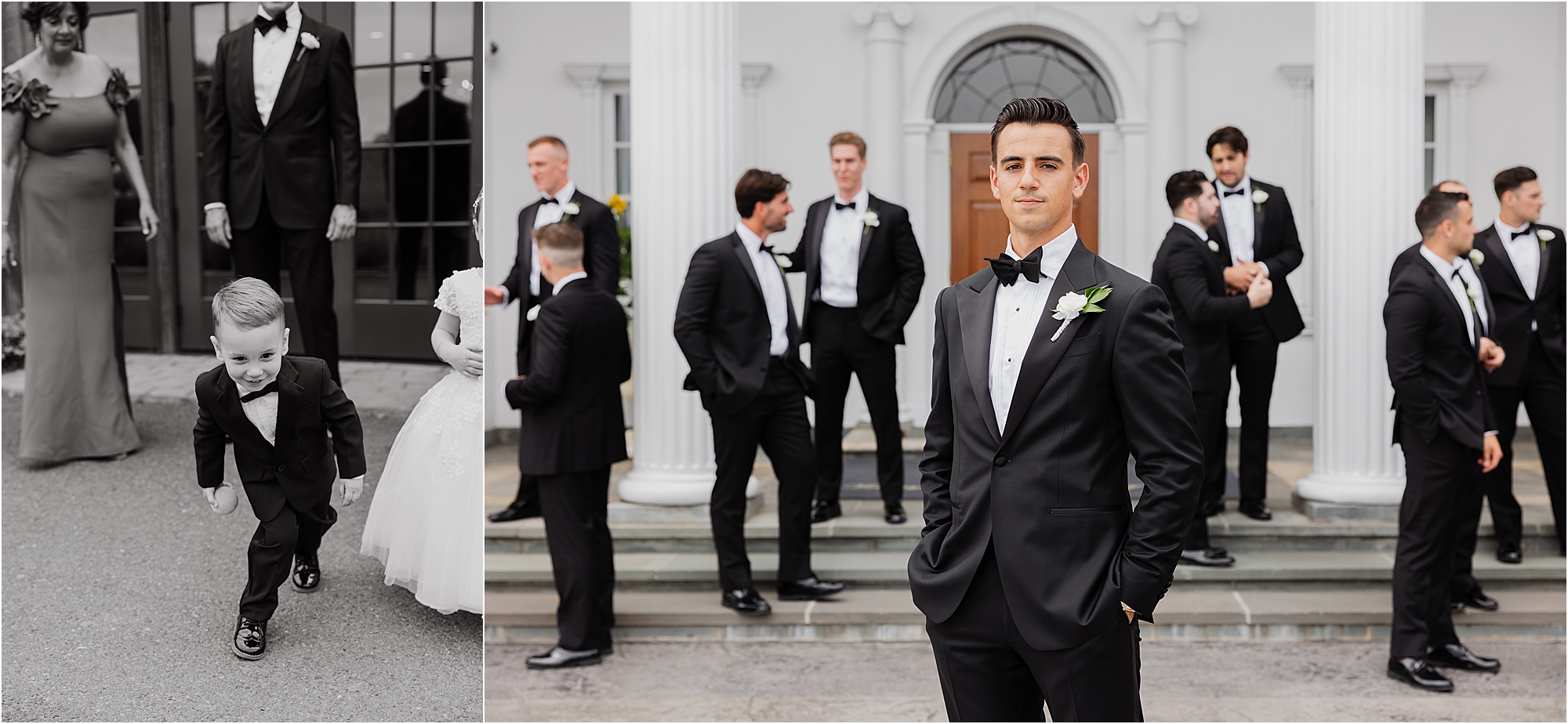 Summer wedding at Trump National Golf Club Bedminster photographed by Peach Photography