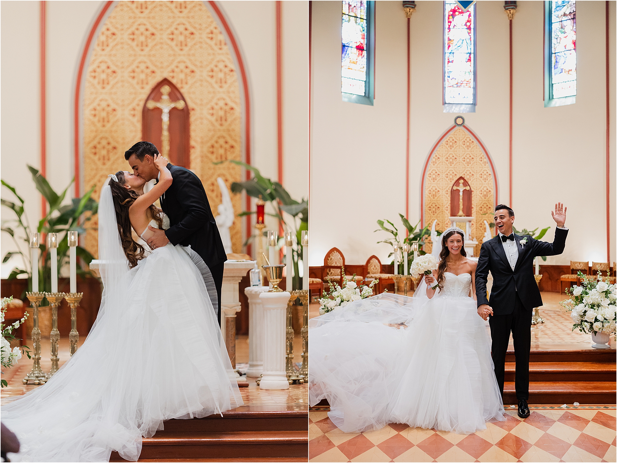 Summer wedding at Trump National Golf Club Bedminster photographed by Peach Photography