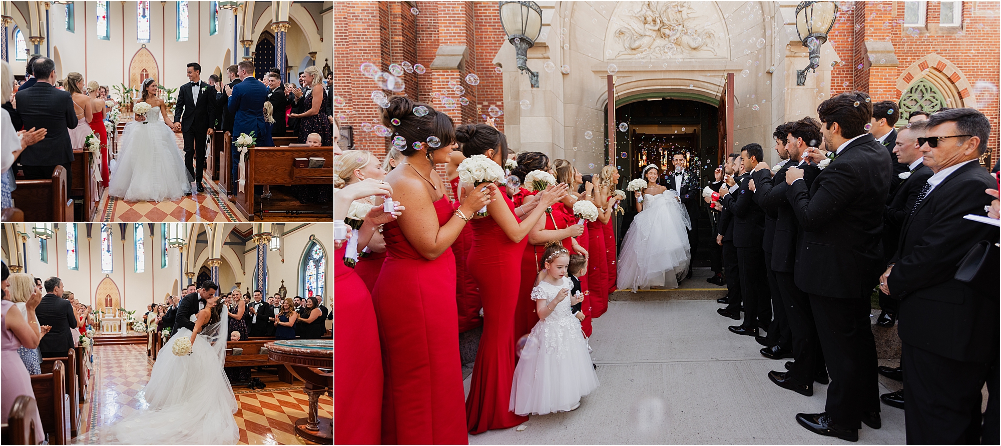 Summer wedding at Trump National Golf Club Bedminster photographed by Peach Photography