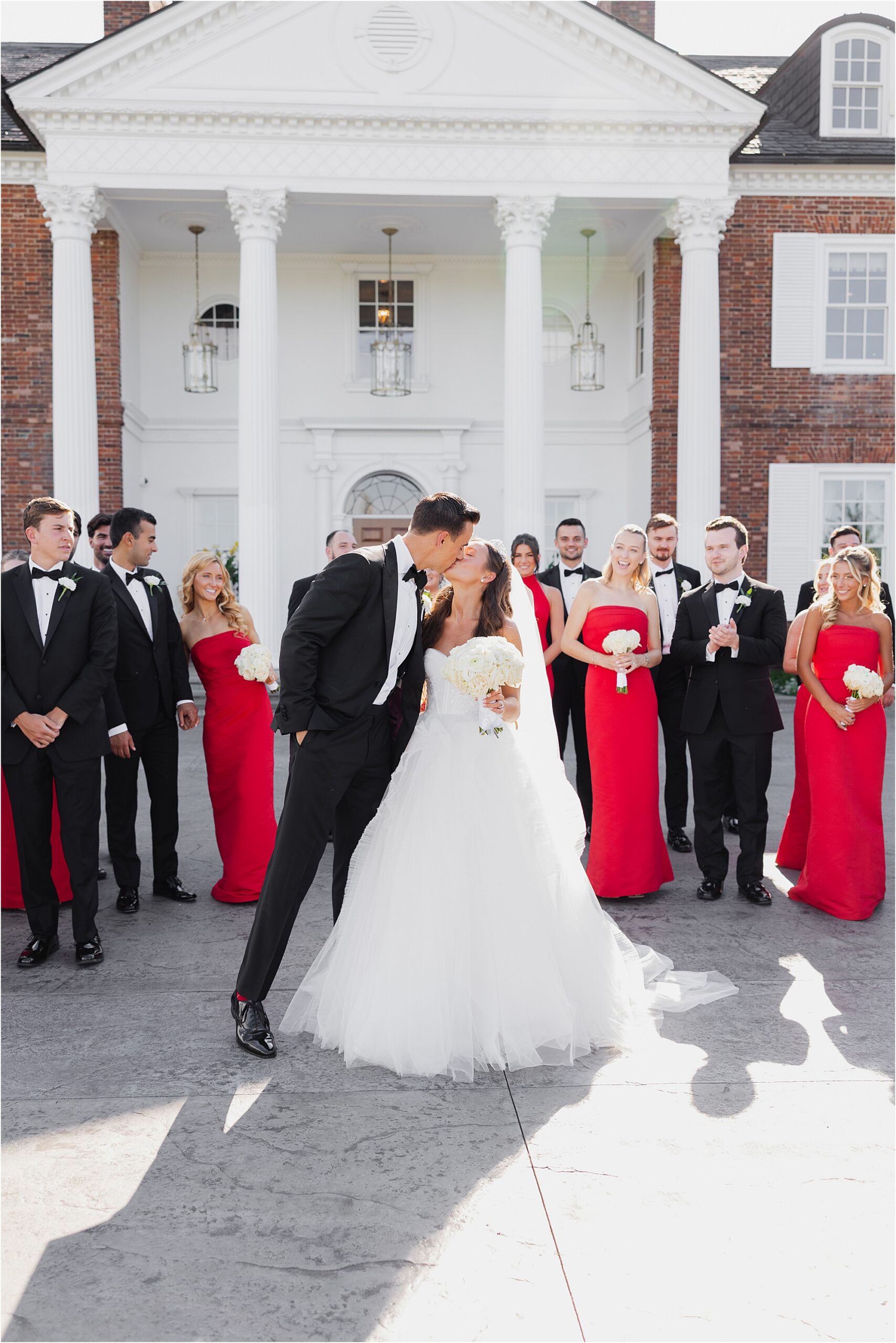 Summer wedding at Trump National Golf Club Bedminster photographed by Peach Photography