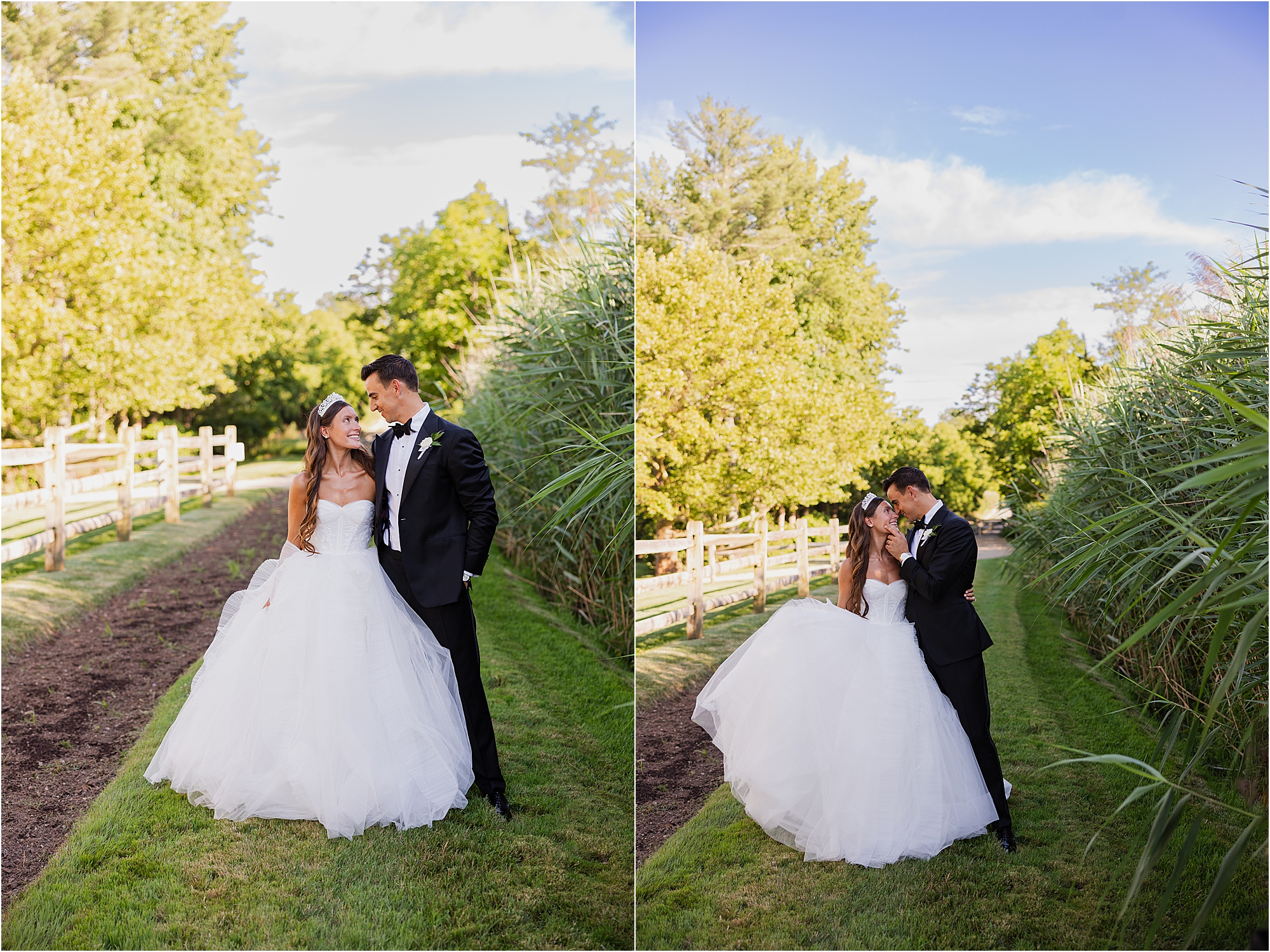 Summer wedding at Trump National Golf Club Bedminster photographed by Peach Photography