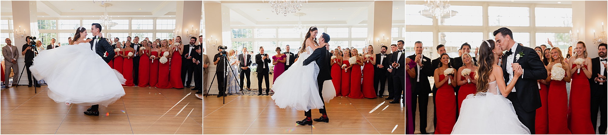 Summer wedding at Trump National Golf Club Bedminster photographed by Peach Photography