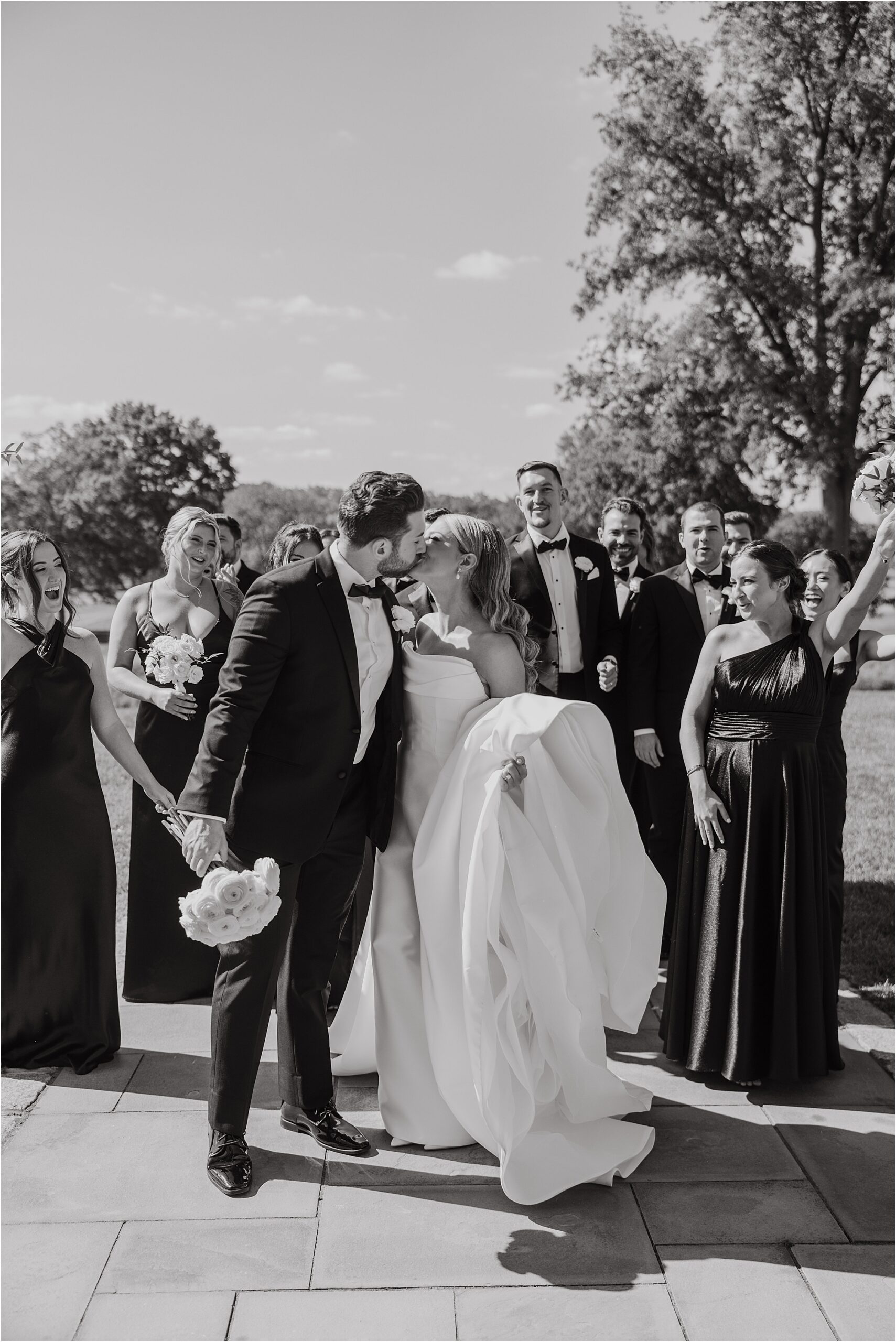 classic wedding at Fiddler's Elbow Country Club