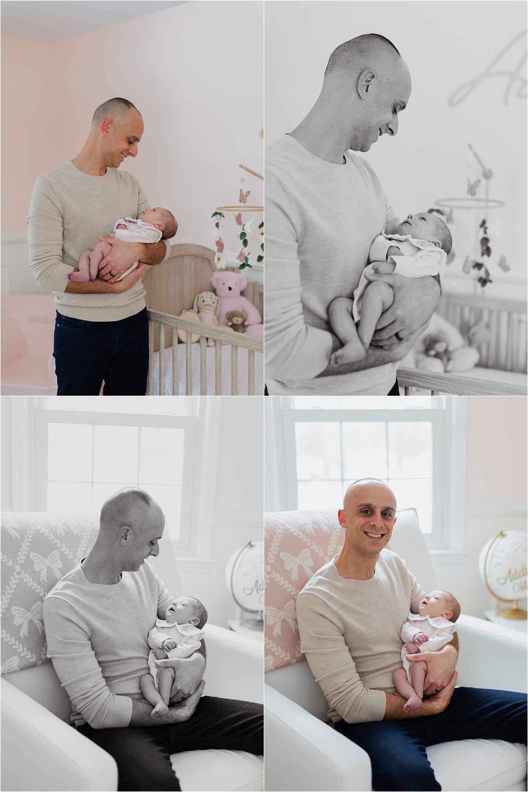 in-home newborn session New Jersey