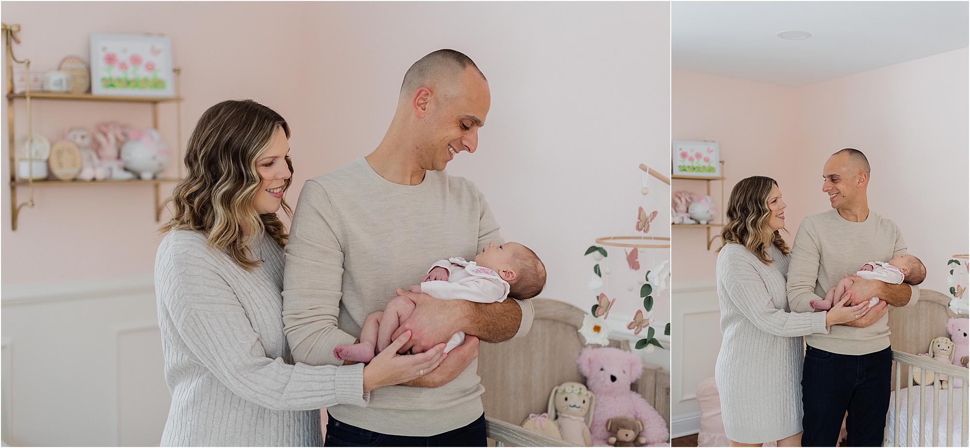 in-home newborn session New Jersey