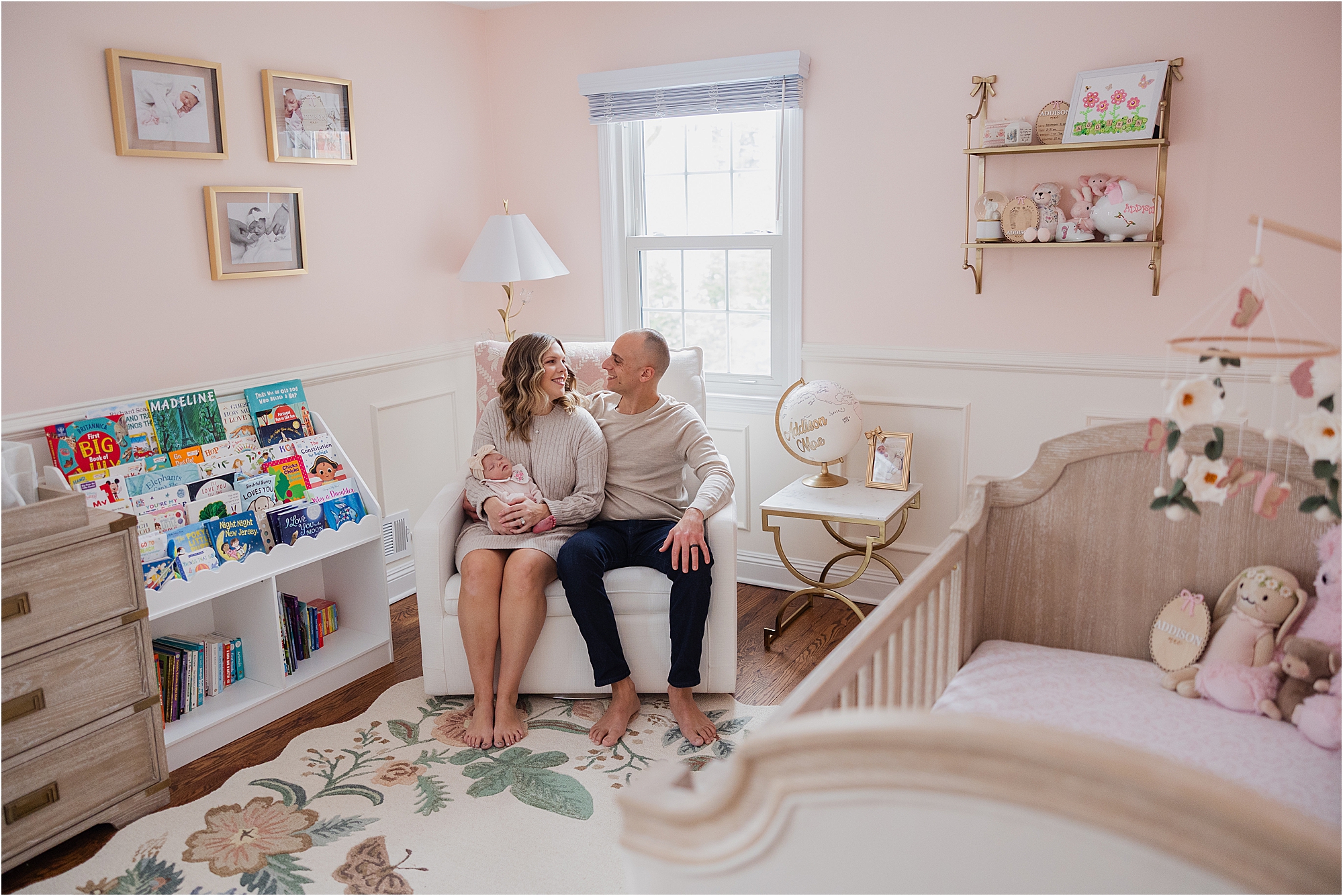in-home newborn session New Jersey