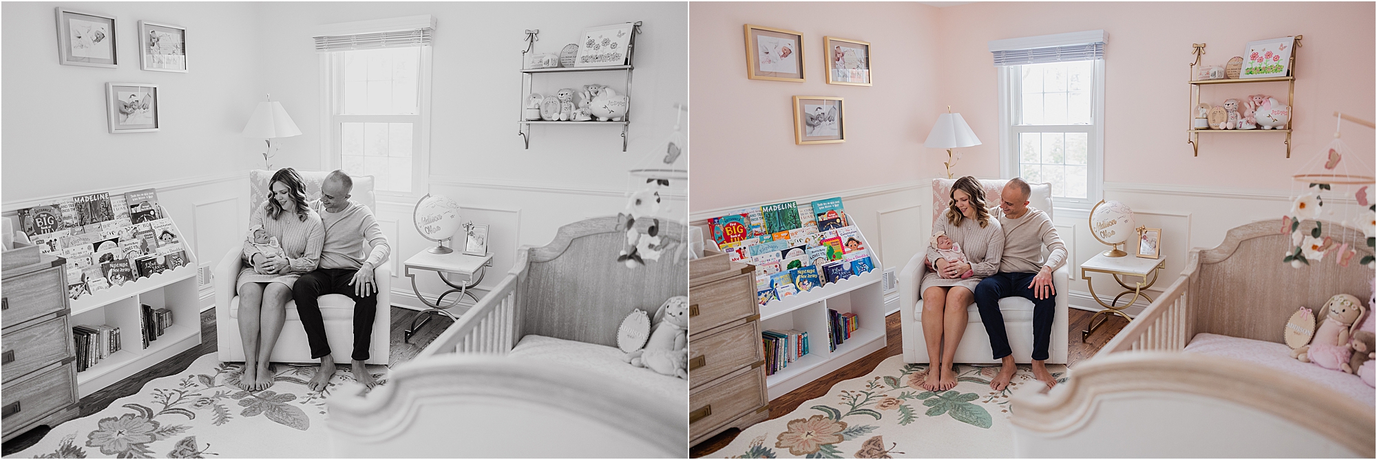 in-home newborn session New Jersey