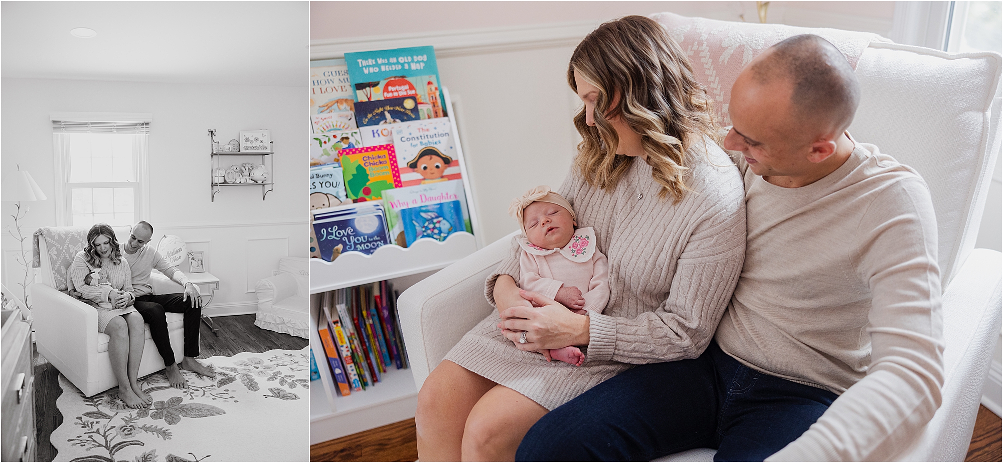 in-home newborn session New Jersey