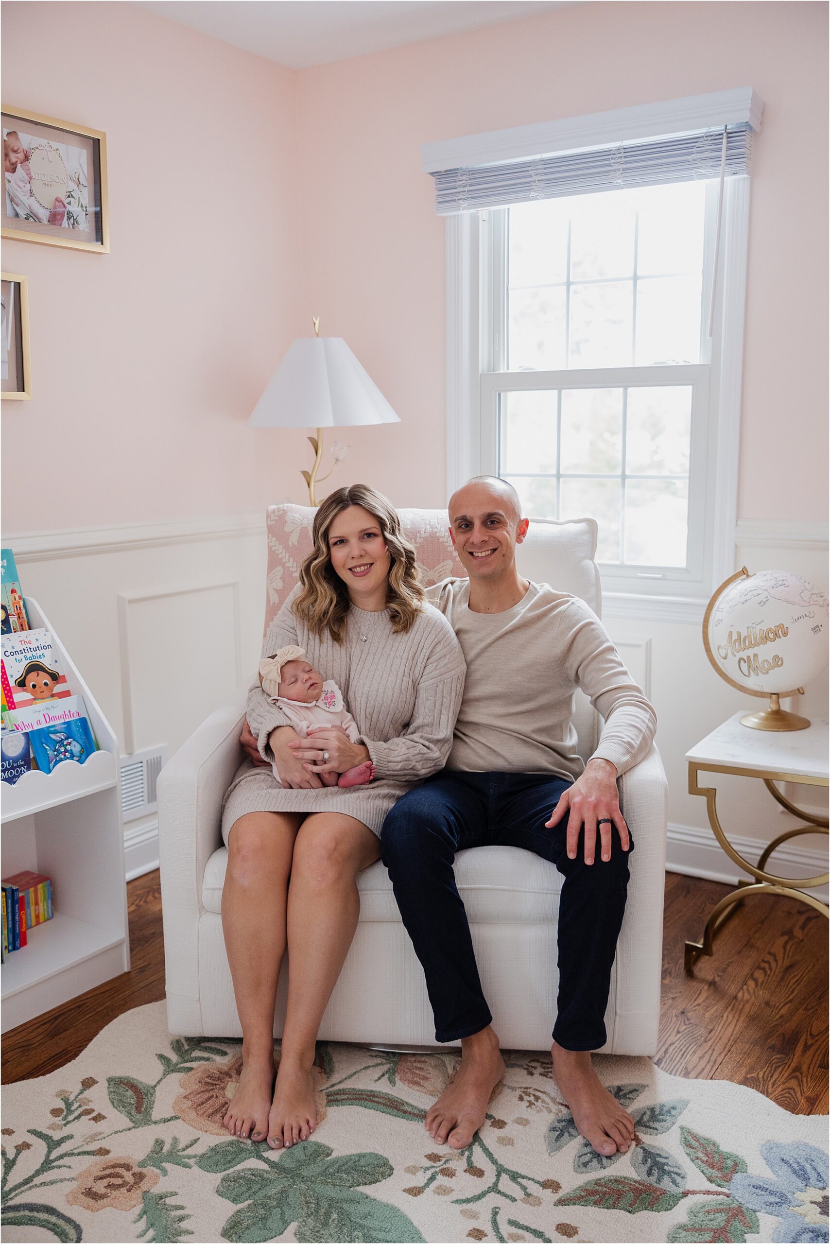 in-home newborn session New Jersey