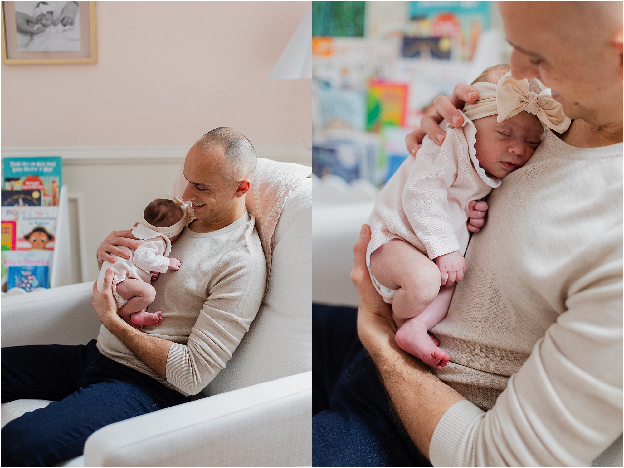 in-home newborn session New Jersey