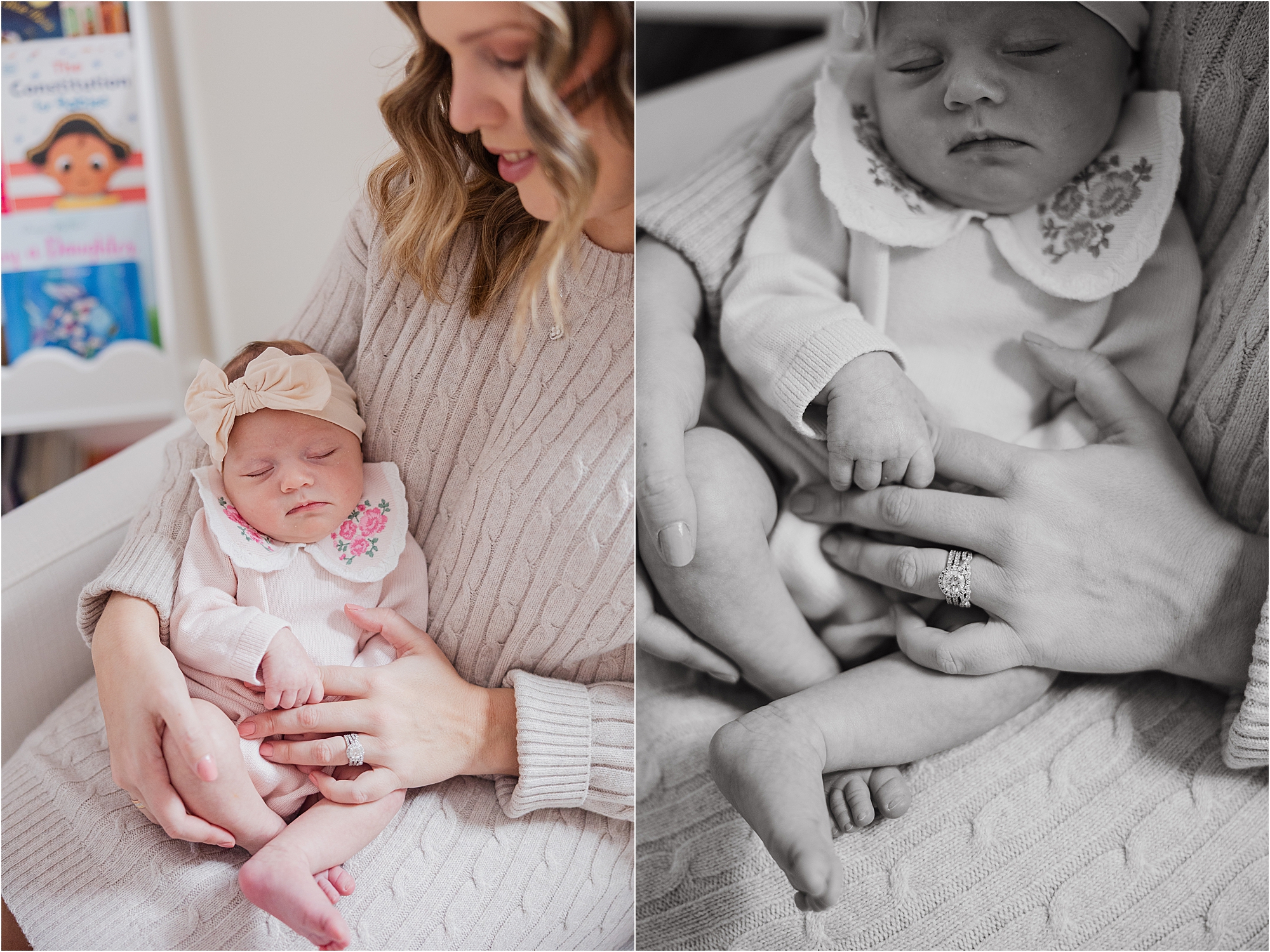 in-home newborn session New Jersey