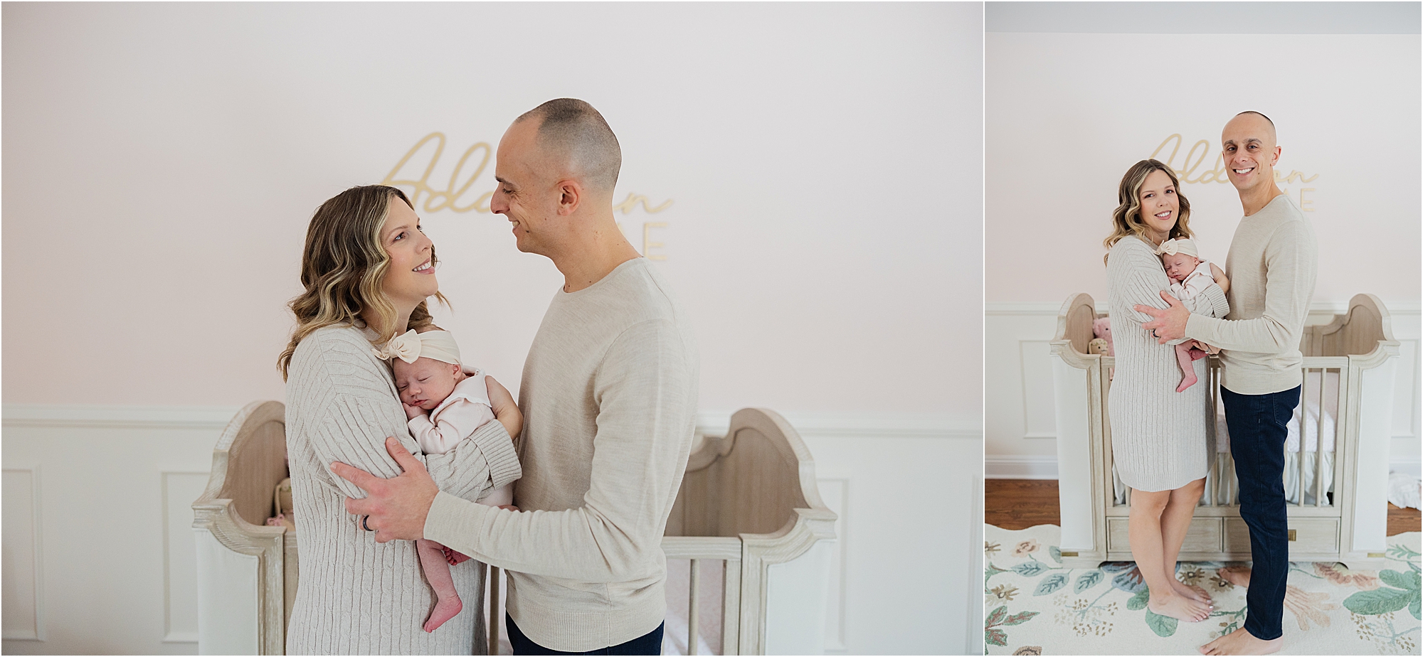 in-home newborn session New Jersey