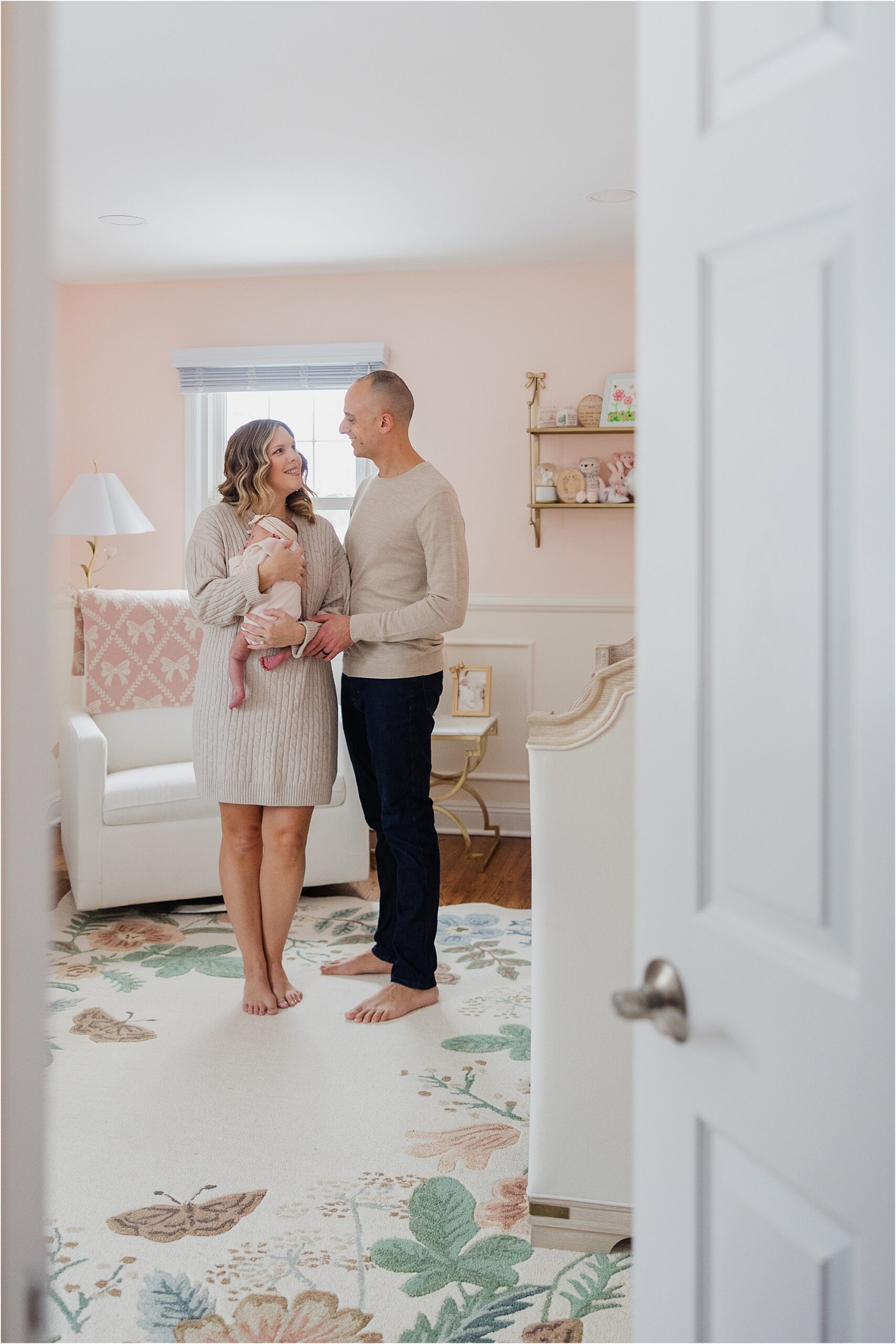 in-home newborn session New Jersey
