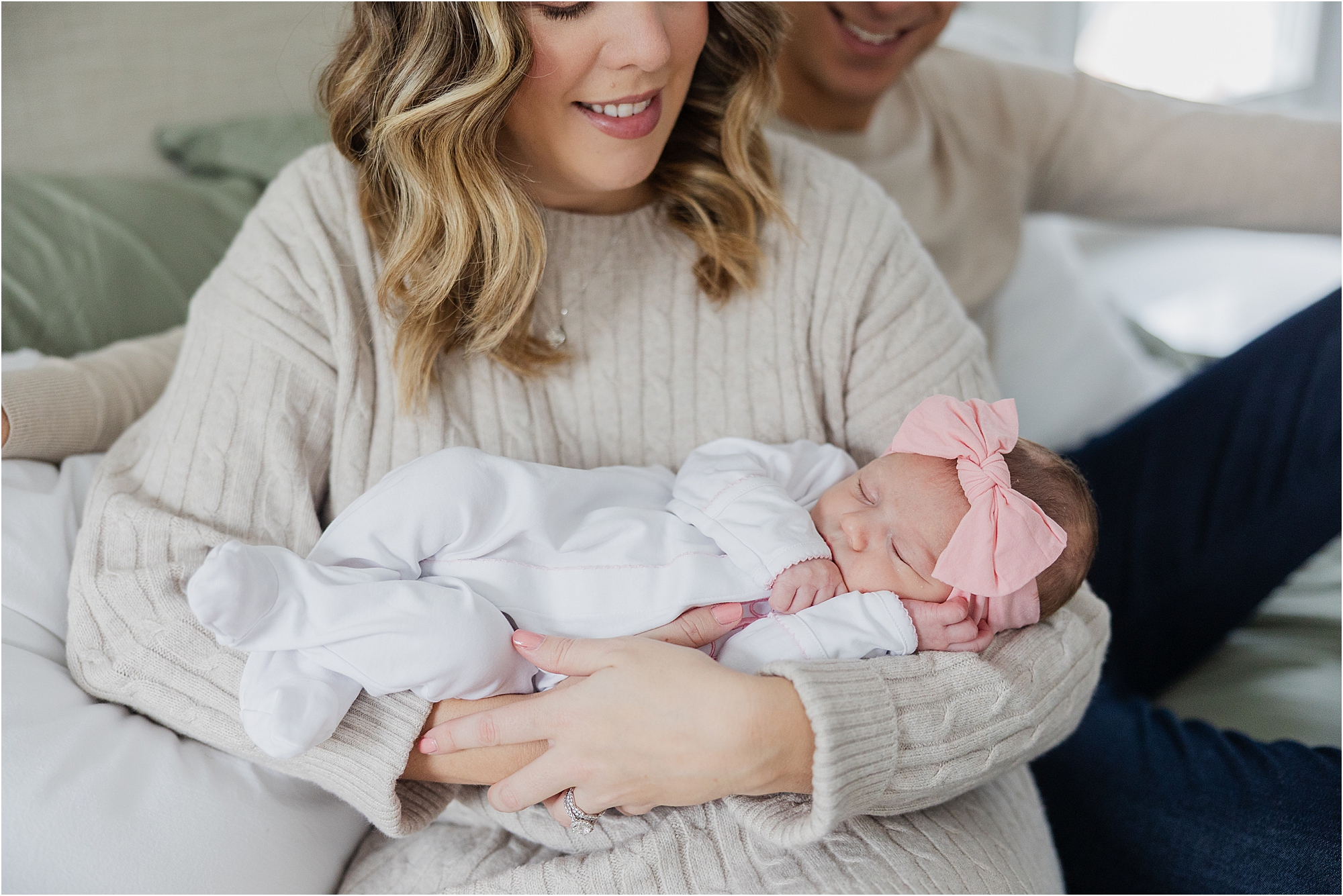 in-home newborn session New Jersey