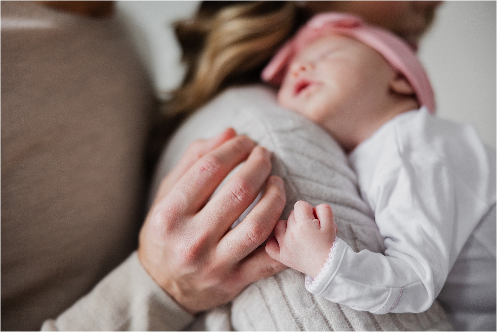 in-home newborn session New Jersey